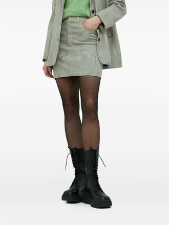 Gestuz Geruite rok - Groen