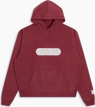 Gallery Dept. Mens Gallery Dept Gym Logo Hoodie in Maroon - Red - Size: 44