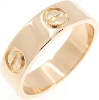 Cartier Pink Gold Pink Gold (18K) Band Ring (Pre-Owned)