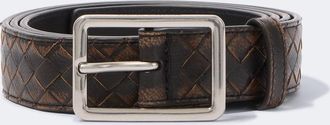 Bottega Veneta Intrecciato leather belt