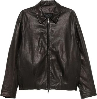 Giorgio Brato Grained-leather Jacket