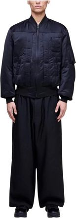 adidas Y-3 Sport Uniform Pinstripe Track Pants - Heren - Trainingsbroeken - Zwart - M - Polyester - Fitness