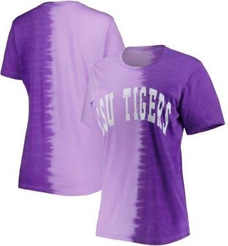 Gameday Couture Womens Gameday Couture Purple LSU Tigers Find Your Groove Split-Dye T-Shirt at Nordstrom, Size Small