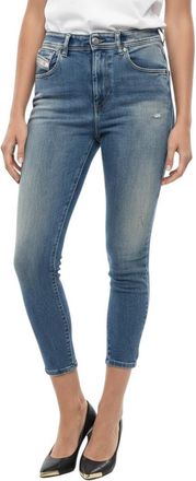 Diesel Blue Skinny High Rise Jeans