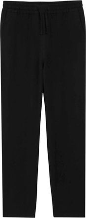 Ami Straight Broeken - Heren - Straight fit broeken - Zwart - L - Linnen - Broeken