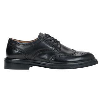 Estro & Luminara Klassieke Brogues - Dames - Schoenen - Zwart - Maat: 38 EU Leer