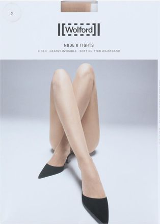 Wolford Transparente Strumpfhose Nude 8