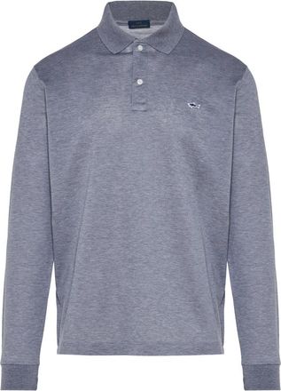 Paul & Shark Klassieke katoenen poloshirt - Heren - Polos - Grijs - XL - Katoen - Tops