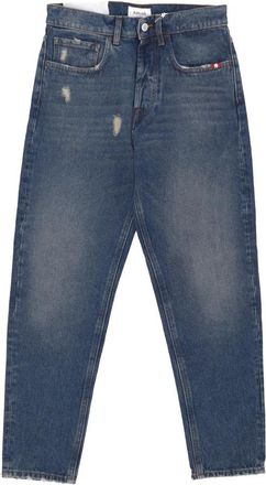Amish Slim Fit Denim Jeans - Heren - Regular Fit Jeans - Blauw - W34 - Denim - Jeans
