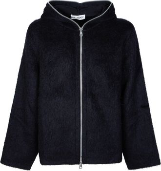 Our Legacy Full Zip Hood Fuzzy Boxy Full-Zip Jacket