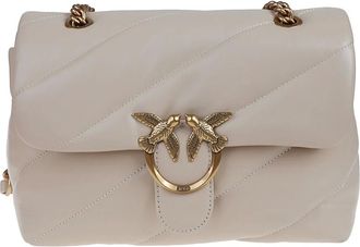 Pinko Mujer, Bolsos, Beige, Talla: ONE Size