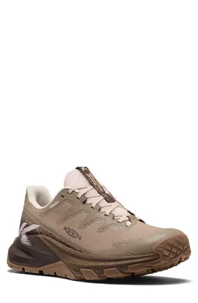 Keen Targhee Apex Waterproof Hiking Sneaker in Brindle/peach Blush at Nordstrom, Size 8.5