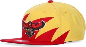 Mitchell & Ness Caps, unisex, Multicolor, Size: ONE SIZE Atlanta Hawks NBA Cap Snapback