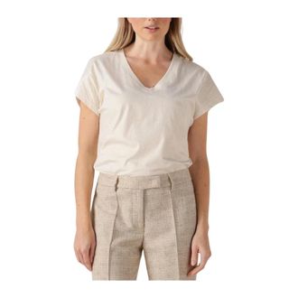 Beaumont Amsterdam Dames, Tops, Beige, Maat: 2XL Katoen