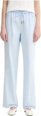 Silvian Heach Blaye Katoenen Broek - Dames - Broeken - Blauw - Maat: XS Katoen