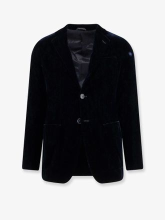 Giorgio Armani Blazer Upton in velluto - GIORGIO ARMANI - gender_Man