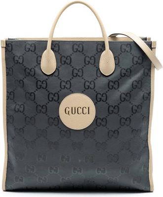 Gucci Pre-owned Gucci Medium GG Nylon Off the Grid Convertible Tote Unisex 630355 493492