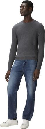 Missoni Crew Neck Sweater In Wool With Chevron Pattern in Grey at Nordstrom, Size 52 It