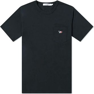 Maison Kitsun&eacute; Hombre, Camisetas, Negro, Talla: M