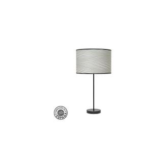 Fabrilamp Sobremesa Alto Moda 1xe27 Negro/surco Gris 63x30x 30 Cm