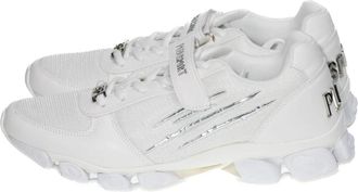 Plein Sport Heren Sneakers Sips 802 - Heren - Fitnessschoenen - Zwart - 43 EU - Leer - Fitness