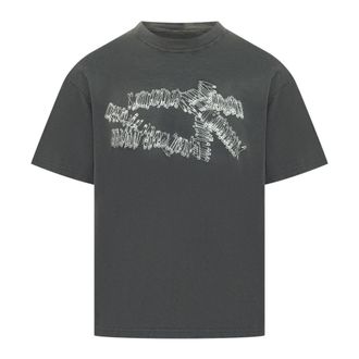 44 Label Group T-Shirts, male, Black, Size: XL Jersey T-shirt