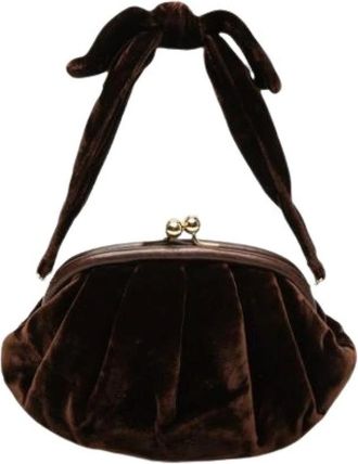 Chanel Pre-owned Vintage Handbag - Dames - Vintage Handtas - Bruin - ONE Size - Leer - Vintage