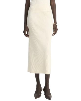 Vince Rib Midi Skirt