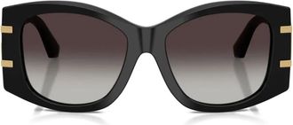 Dolce & Gabbana Eyewear Occhiali da sole con logo - Nero