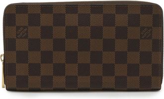Louis Vuitton Brown Pvc Long Wallet (Bi-Fold) (Pre-Owned)