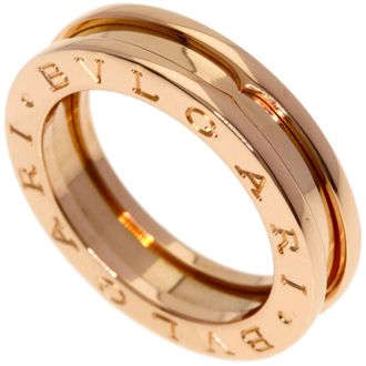 Bulgari B.Zero1 Pink Gold (18K) Band Ring (Pre-Owned)