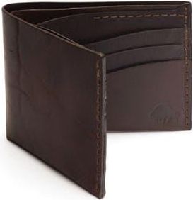 Ezra Arthur No. 8 Classic Bifold Wallet in Malbec at Nordstrom