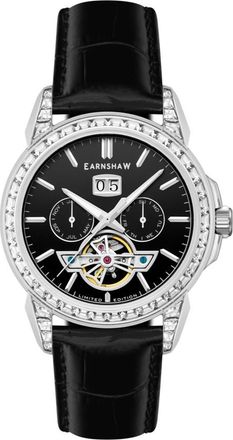 Earnshaw Nawab Black Dial Mens Watch ES-8305-04