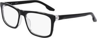 Nike 7163 N 010 Brillen - Heren - Brillen - Zwart - 55 MM - Accessoires