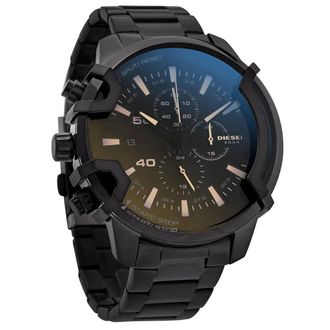 Diesel Griffed Lefty Chronograph Quartz Black Dial Mens Watch DZ4529