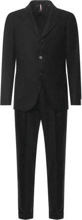 Santaniello Single Breasted Suits - Heren - Business pakken - Blauw - XL - Wol - Kostuums