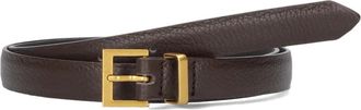 Notre-V Bruine Tulia Classic Dames Riem - Dames - Riemen - Bruin - 105 CM - Wol - Accessoires