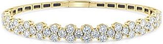 Sabrina Designs 14K 3.90 Ct. Tw. Diamond Flexible Bangle Bracelet