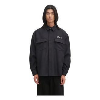 Rhude Camisa de Trabajo Boxy - Jackets - Hombre - Negro - M