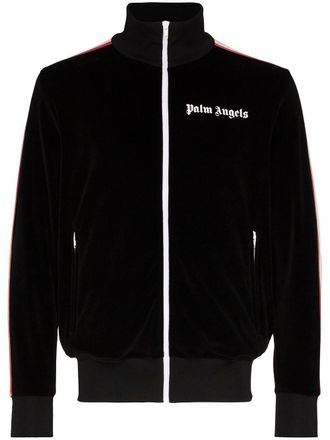Palm Angels Giacca sportiva con stampa - Nero