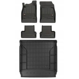 OEM Juego De Alfombrillas De Goma 3d Para Opel Astra 4 J Sed&aacute;n 2012-2019 Dkz