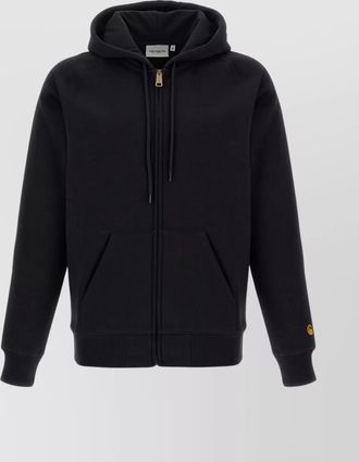 Carhartt Work in Progress chase hoodie featuring front pockets