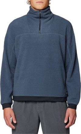 Mountain Hardwear Summit Grid Big Grid Half Zip Pullover in Moon Blue at Nordstrom, Size Xx-Large