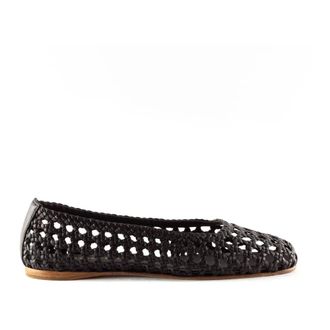 Paloma Barcel&oacute; Ballerinas, female, Brown, Size: 8 US Woven Ballet Flats