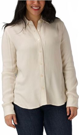 The Normal Brand Harper Everyday Shirt In White