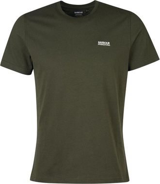 Barbour Groene Arch T-Shirt - Heren - T-shirts - Groen - L - Katoen - Tops