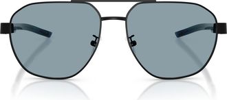 Ferrari 59mm Irregular Sunglasses in Matte Black at Nordstrom