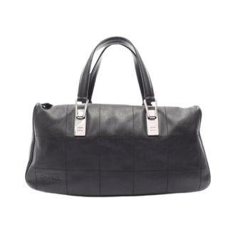 Chanel Pre-owned Vintage Handbag - Dames - Pre-owned - Zwart - Maat: ONE Size Leer