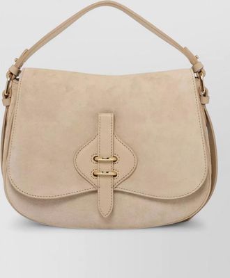 Coccinelle suede clutch bag