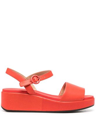 Camper Misia sandalen met enkelbandje - Rood
